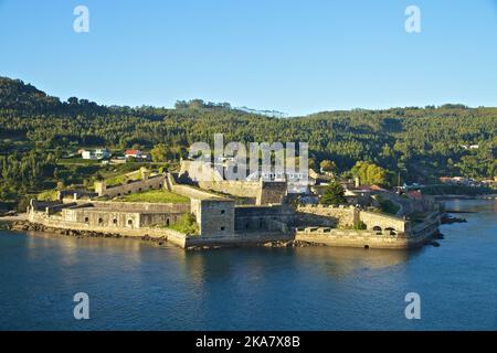 Burg San Felipe, (Castelo de San Felipe) Ferrol, Spanien, Galicien Stockfoto