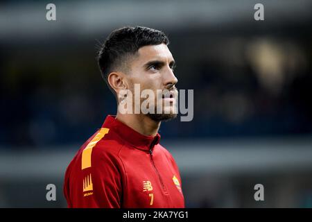 Verona, Italien. 31. Oktober 2022. Roma's Lorenzo Pellegrini Portrait während Hellas Verona FC vs AS Roma, italienische Fußballserie A Spiel in Verona, Italien, Oktober 31 2022 Quelle: Independent Photo Agency/Alamy Live News Stockfoto