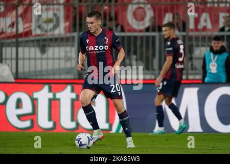 Monza, Italien. 31. Oktober 2022. Michel Aebischer (FC Bologna) während AC Monza gegen FC Bologna, italienische Fußballserie A Spiel in Monza, Italien, Oktober 31 2022 Quelle: Independent Photo Agency/Alamy Live News Stockfoto