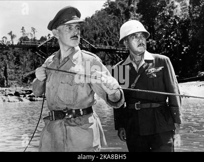 Die Brücke Auf Dem Fluss Kwai Alec Guinness Stockfoto