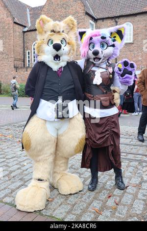 Hulloween Steampunk Festival, Kingston upon Hull, Großbritannien Stockfoto