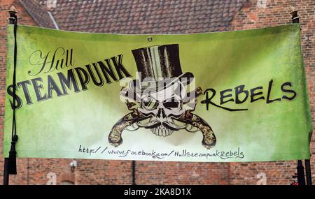 Hulloween Steampunk Festival, Kingston upon Hull, Großbritannien Stockfoto