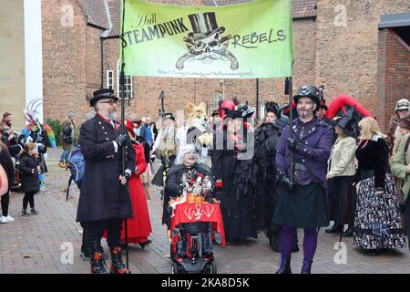 Hulloween Steampunk Festival, Kingston upon Hull, Großbritannien Stockfoto