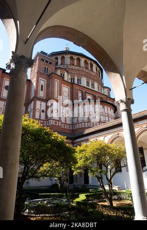 Chiesa di Santa Maria delle Grazie (Kirche der Heiligen Maria grasen) in Mailand, Italien Stockfoto