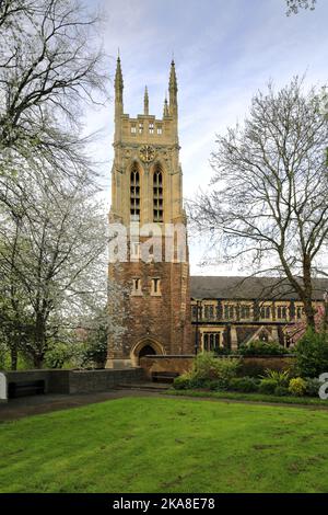 St. Peters Kirche, Burton-upon-Trent-Stadt, Staffordshire, England; Großbritannien Stockfoto