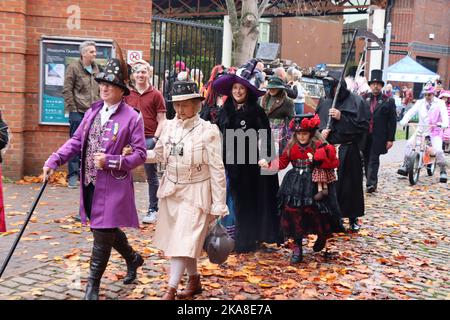 Hulloween Steampunk Festival, Kingston upon Hull, Großbritannien Stockfoto