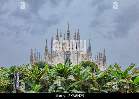 Mailand, Italien. 01. Nov, 2022. Der Erzbischof von Mailand Mario Delpini feiert die Päpstliche Messe im Duomo nur für redaktionelle Verwendung Kredit: Unabhängige Fotoagentur/Alamy Live News Stockfoto