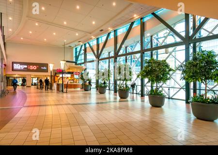 City Centre Mall im Stadtzentrum von Edmonton, Alberta, Kanada. Stockfoto