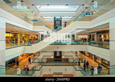 City Centre Mall im Stadtzentrum von Edmonton, Alberta, Kanada. Stockfoto