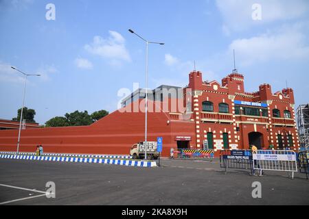 Alipore Jail Museum. Kalkutta, Westbengalen, Indien. Stockfoto