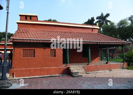 Nicht identifizierter Zellblock. Alipore Jail Museum. Kalkutta, Westbengalen, Indien. Stockfoto