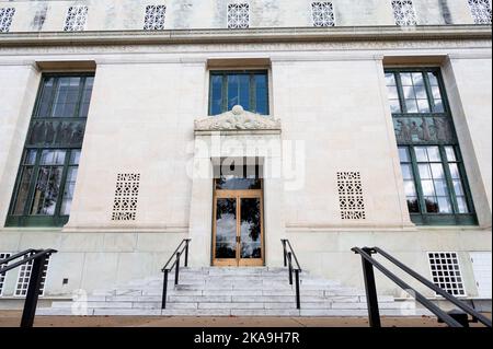 1. November 2022, Washington, District of Columbia, USA: Das Gebäude der National Academy of Sciences (NAS) in Washington, DC (Bild: © Michael Brochstein/ZUMA Press Wire) Stockfoto