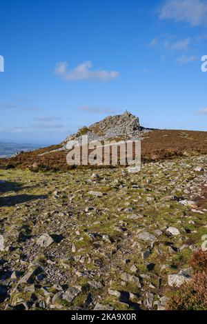 Stiperstones, Shropshire Stockfoto