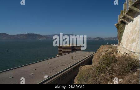 Blick von Alcatraz Stockfoto