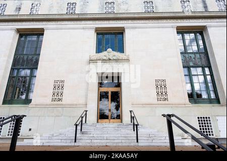 Das Gebäude der National Academy of Sciences (NAS) in Washington. Stockfoto