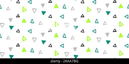 Niedliche Dreiecke Textur, Kinder Tuch drucken, Vektor-Qualität Stock Vektor