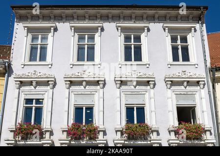 Erste banka, Platz des Königs Tomislav, Trg kralja Tomislava, Samobor, Kroatien Stockfoto