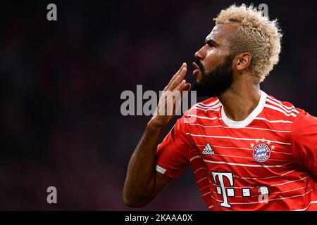 München, Deutschland. 01. November 2022. Während des UEFA Champions League Fußballspiels zwischen dem FC Bayern München und dem FC Internazionale. Kredit: Nicolò Campo/Alamy Live Nachrichten Stockfoto