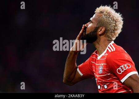 München, Deutschland. 01. November 2022. Während des UEFA Champions League Fußballspiels zwischen dem FC Bayern München und dem FC Internazionale. Kredit: Nicolò Campo/Alamy Live Nachrichten Stockfoto