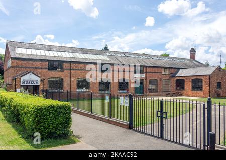 Wellingborough Museum, Castle Way, Wellingborough, Northamptonshire, England, Vereinigtes Königreich Stockfoto