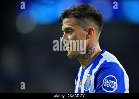 Harbour, Portugal. 01.. November 2022. Otavio do Porto, während des Spiels zwischen Porto und Atletico de Madrid, für die Runde 6. der Gruppe B der UEFA Champions League 2022/2023 im Estadio do Dragao an diesem Dienstag, 01. 30761 (Daniel Castro/SPP) Quelle: SPP Sport Press Foto. /Alamy Live News Stockfoto