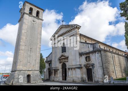 Kathedrale der Himmelfahrt der Jungfrau Maria, Pula, Kroatien Stockfoto