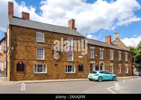 16. Century Rowell Charter Inn, Sun Hill, Rothwell, Northamptonshire, England, Vereinigtes Königreich Stockfoto