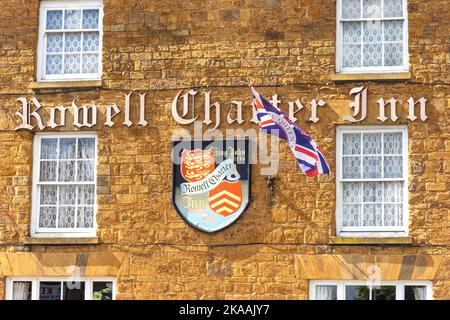 16. Century Rowell Charter Inn, Sun Hill, Rothwell, Northamptonshire, England, Vereinigtes Königreich Stockfoto