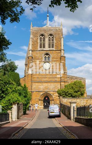 Holy Trinity Church, Squire's Hill, Rothwell, Northamptonshire, England, Vereinigtes Königreich Stockfoto