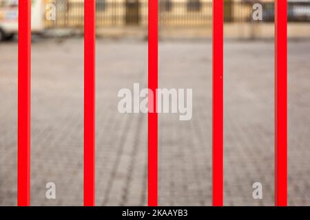 Iron Gate in harmonischen positiven Farben Stockfoto
