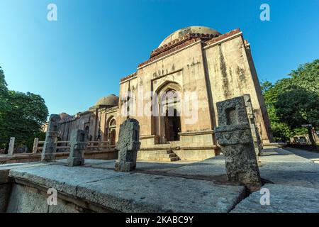 Grab des Sultans Firuz Shah Tughlaq in Delhi Stockfoto