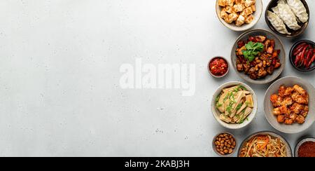 chinesische Küche, chinesische nationale Küche Stockfoto