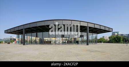 Neue Nationalgalerie, Potsdamer Straße, Mitte, Berlin, Deutschland Stockfoto