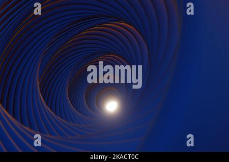 Schöne abstrakte bunte Magie Verhältnis Hintergrund. Dynamische Starburst-Welle. 3D Rendering Illustration Hintergrund Muster für Design. Stockfoto