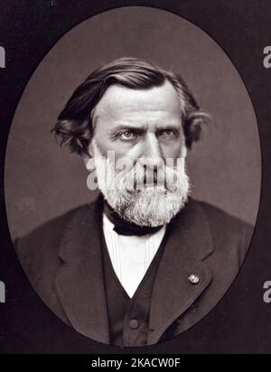 Porträt von Ambroise Thomas (1811-1896) - um 1874 - Photoglyptie Lemercier Stockfoto