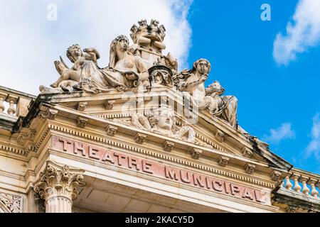 Theater Municipal, Toulon, Frankreich, Europa Stockfoto