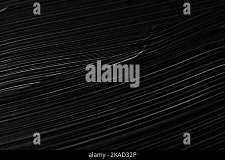 Elegante schwarze Hintergrund Vektor-Illustration mit Vintage Distressed Grunge-Textur und dunkelgraue Holzkohle Farbe malen Stockfoto