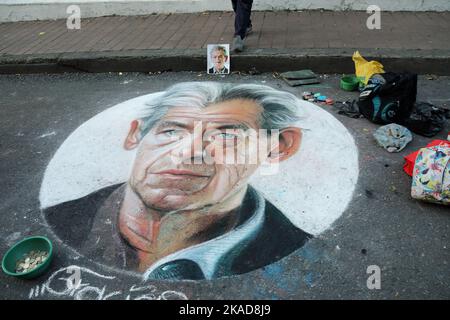 Street Art in der Innenstadt von Bogota Stockfoto