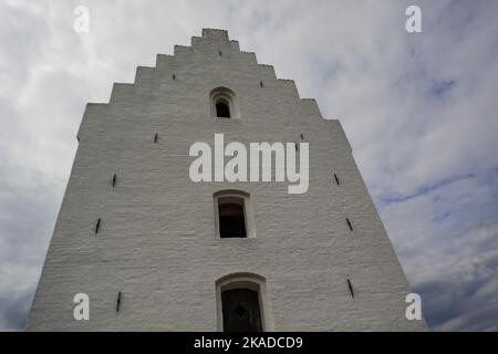 Alte verlassene Kirche Skagen Dänemark Stockfoto