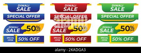 Neujahr Verkauf, großer Verkauf, Mega Verkauf, Eid Verkauf, diwali Verkauf oder ramadan Verkauf stilvolle Vektor-Banner Kunstwerk. EPS-editierbare Datei. Stock Vektor