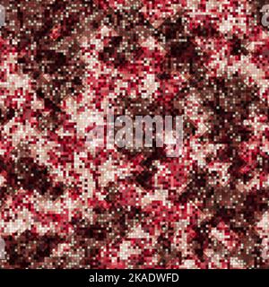 Digitale Tarnung nahtlose Muster Militär geometrische Camo Hintergrund Stock Vektor