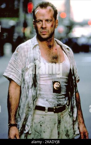 Die Hard 3 die Hard: Mit Einer Rache Bruce Willis Stockfoto