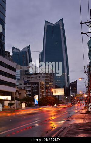 50Th Street, Panama City, Republik Panama, Mittelamerika, Nordamerika Stockfoto