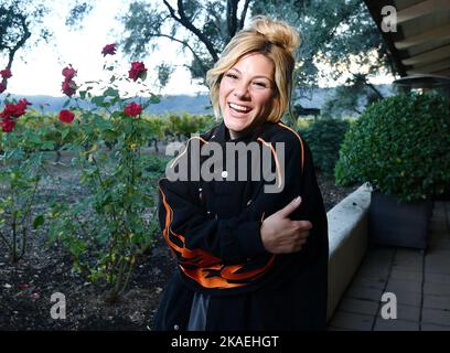 Oakville, USA. 01.. November 2022. JAX aka Jackie Miskanic posiert während des Live in the Vineyard 2022 in der Robert Mondavi Winery am 01. November 2022 in Napa, Kalifornien. Foto: Casey Flanigan/imageSPACE/Sipa USA Kredit: SIPA USA/Alamy Live News Stockfoto