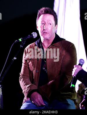 Oakville, USA. 01.. November 2022. Julian Lennon auf der Bühne gesehen während der 2022 Live in the Vineyard bei Robert Mondavi Winery am 01. November 2022 in Napa, Kalifornien. Foto: Casey Flanigan/imageSPACE/Sipa USA Kredit: SIPA USA/Alamy Live News Stockfoto