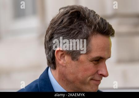 London, Großbritannien. 2.. November 2022. Minister im Kabinett Gavin Williamson Kredit: Ian Davidson/Alamy Live News Stockfoto