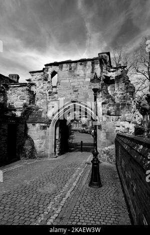 South Gateway, Newarke, Leicester City, Leicestershire, England; VEREINIGTES KÖNIGREICH Stockfoto