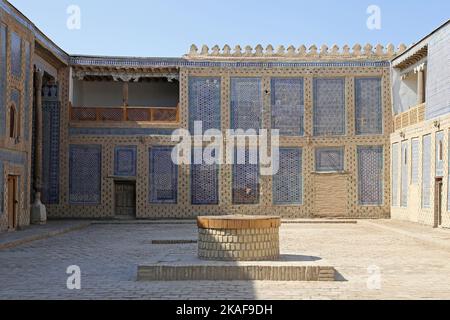 Harem, Tash Khauli Palast, Ichan Kala (Altstadt), Khiva, Provinz Khorezm, Usbekistan, Zentralasien Stockfoto