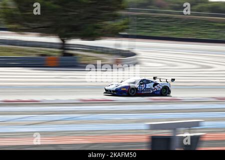 GT SPRINT FIA Motorsports Games Paul Ricard, Le Castellet, FRANKREICH, 30/10/2022 Florent 'MrCrash' B. Stockfoto