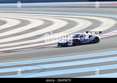 GT SPRINT FIA Motorsports Games Paul Ricard, Le Castellet, FRANKREICH, 30/10/2022 Florent 'MrCrash' B. Stockfoto